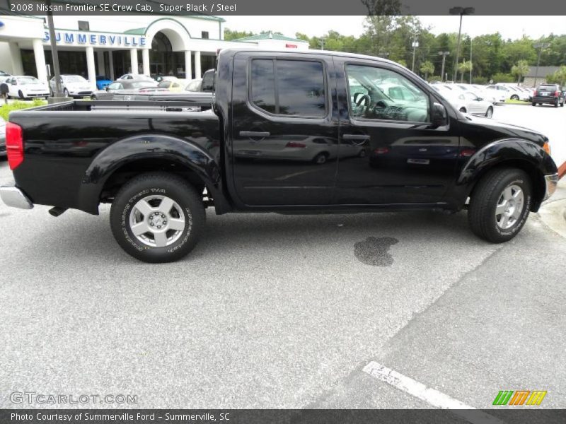 Super Black / Steel 2008 Nissan Frontier SE Crew Cab