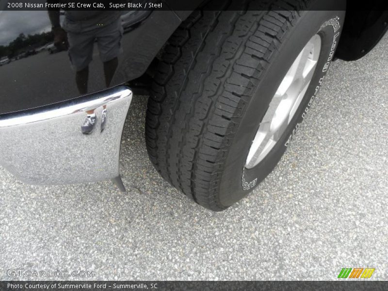 Super Black / Steel 2008 Nissan Frontier SE Crew Cab
