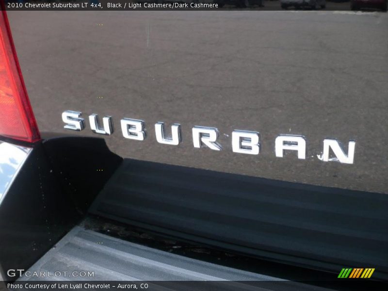 Black / Light Cashmere/Dark Cashmere 2010 Chevrolet Suburban LT 4x4