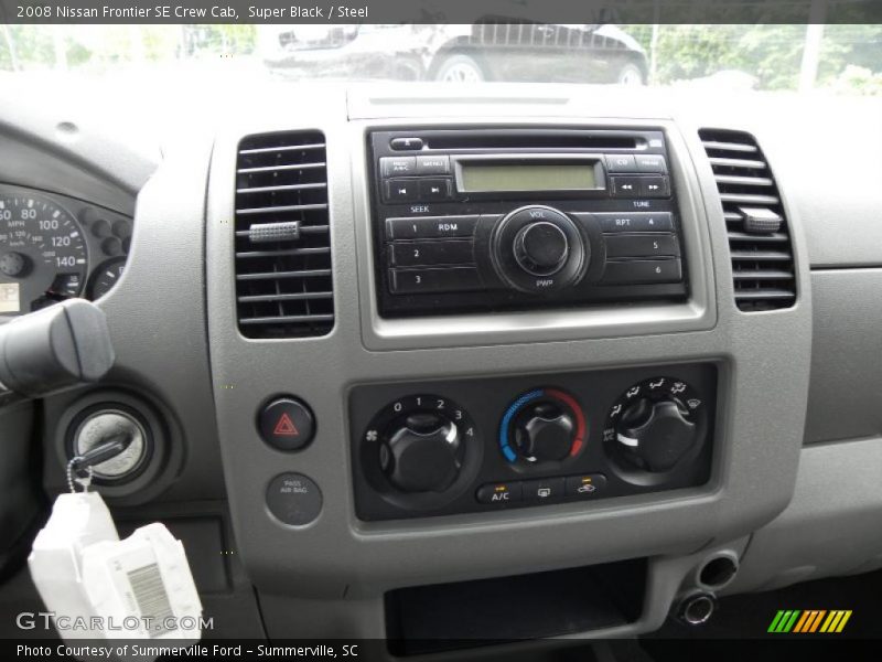 Super Black / Steel 2008 Nissan Frontier SE Crew Cab