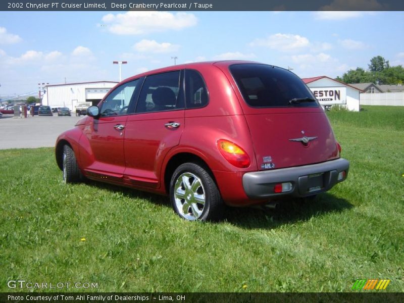 Deep Cranberry Pearlcoat / Taupe 2002 Chrysler PT Cruiser Limited
