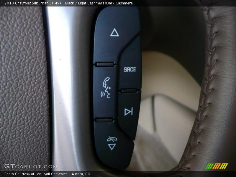 Black / Light Cashmere/Dark Cashmere 2010 Chevrolet Suburban LT 4x4
