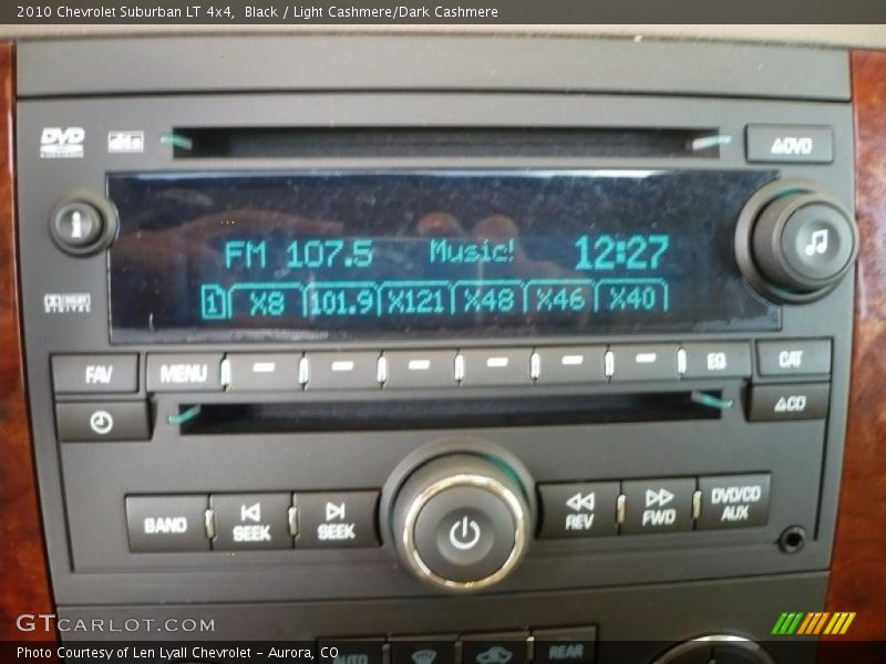 Black / Light Cashmere/Dark Cashmere 2010 Chevrolet Suburban LT 4x4