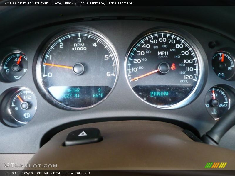 Black / Light Cashmere/Dark Cashmere 2010 Chevrolet Suburban LT 4x4