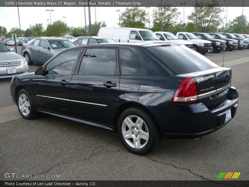 Dark Blue Metallic / Titanium Gray 2006 Chevrolet Malibu Maxx LT Wagon