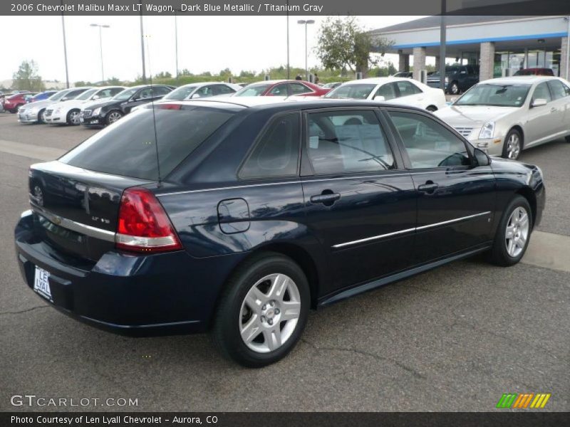 Dark Blue Metallic / Titanium Gray 2006 Chevrolet Malibu Maxx LT Wagon