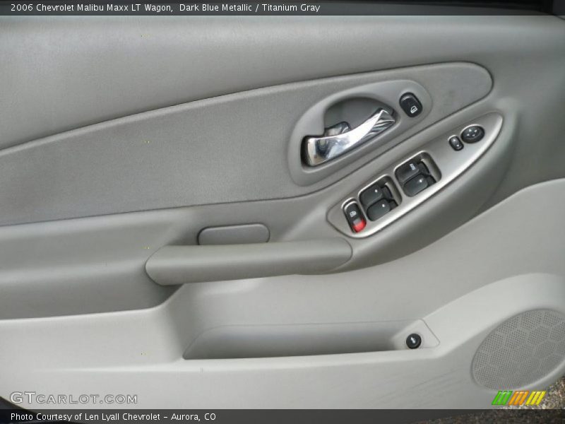 Dark Blue Metallic / Titanium Gray 2006 Chevrolet Malibu Maxx LT Wagon