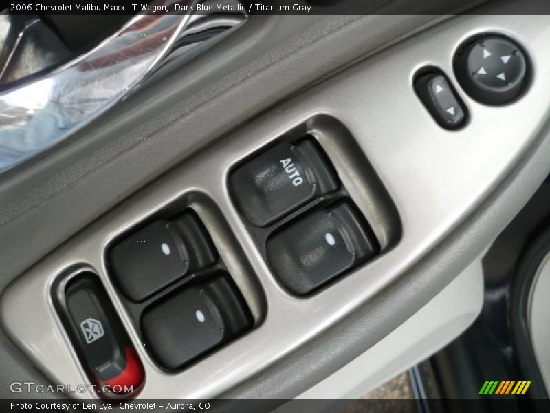 Dark Blue Metallic / Titanium Gray 2006 Chevrolet Malibu Maxx LT Wagon