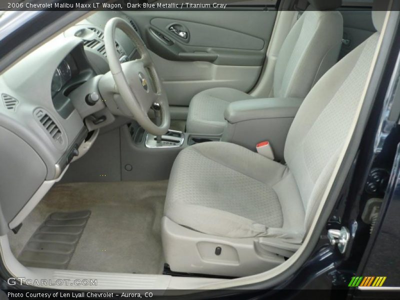 Dark Blue Metallic / Titanium Gray 2006 Chevrolet Malibu Maxx LT Wagon