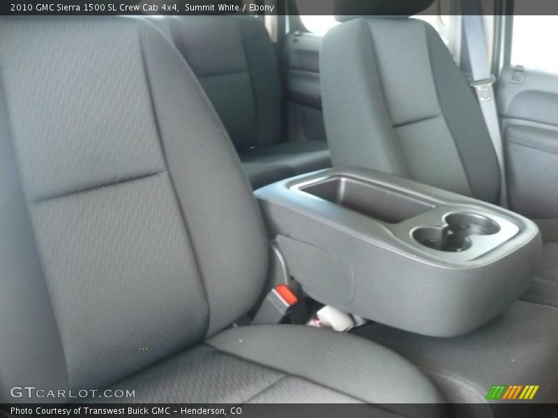 Summit White / Ebony 2010 GMC Sierra 1500 SL Crew Cab 4x4
