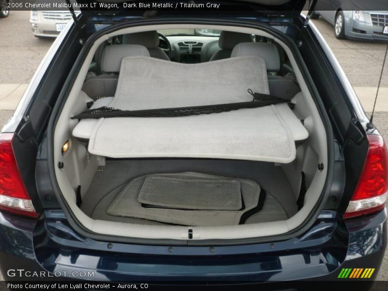 Dark Blue Metallic / Titanium Gray 2006 Chevrolet Malibu Maxx LT Wagon
