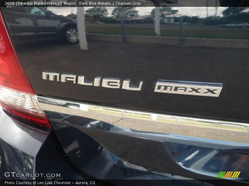 Dark Blue Metallic / Titanium Gray 2006 Chevrolet Malibu Maxx LT Wagon