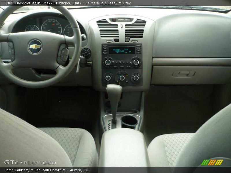 Dark Blue Metallic / Titanium Gray 2006 Chevrolet Malibu Maxx LT Wagon