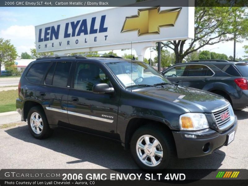 Carbon Metallic / Ebony Black 2006 GMC Envoy SLT 4x4
