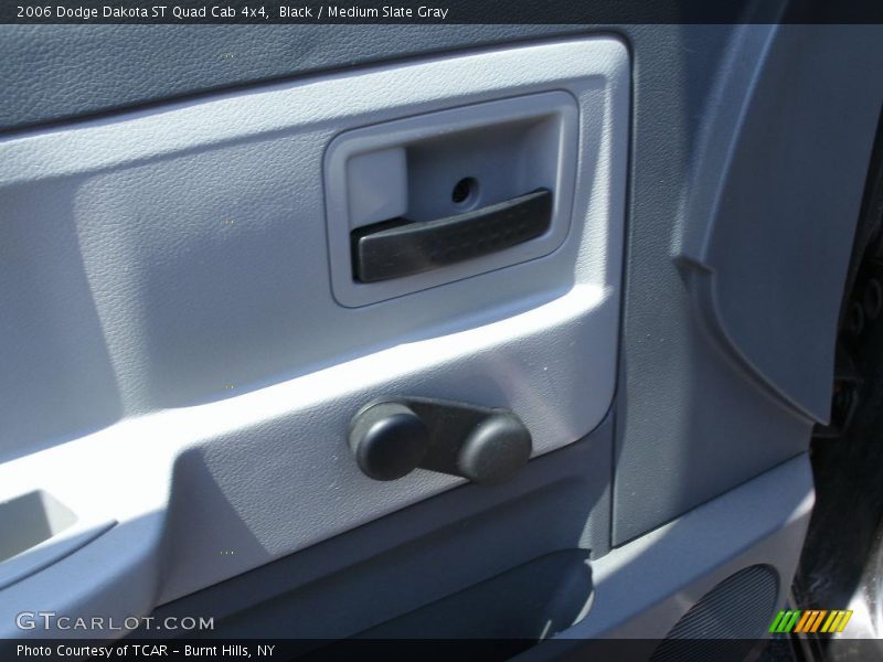 Black / Medium Slate Gray 2006 Dodge Dakota ST Quad Cab 4x4