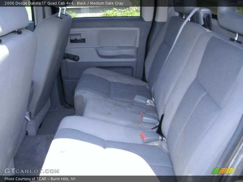Black / Medium Slate Gray 2006 Dodge Dakota ST Quad Cab 4x4