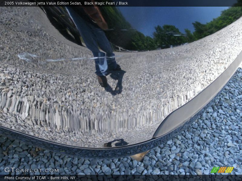 Black Magic Pearl / Black 2005 Volkswagen Jetta Value Edition Sedan