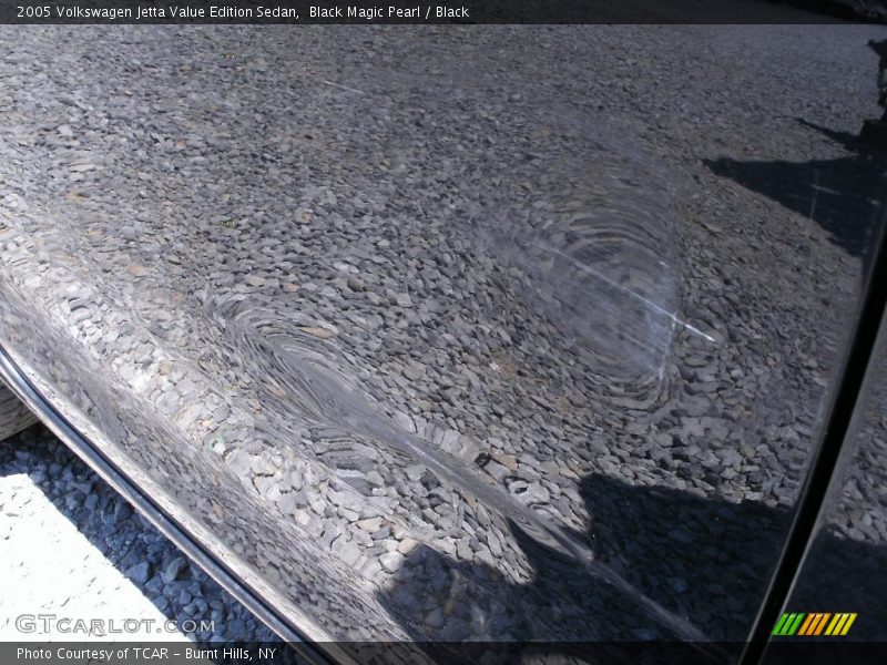 Black Magic Pearl / Black 2005 Volkswagen Jetta Value Edition Sedan