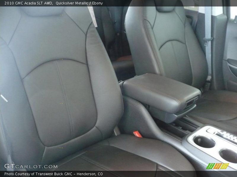 Quicksilver Metallic / Ebony 2010 GMC Acadia SLT AWD