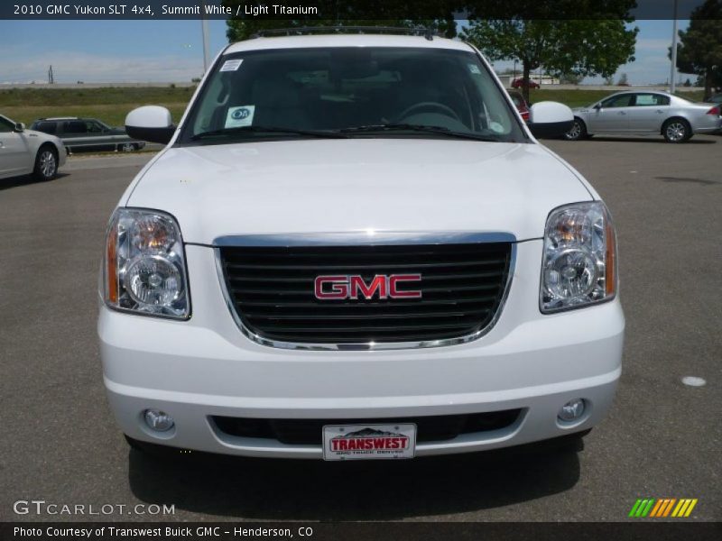 Summit White / Light Titanium 2010 GMC Yukon SLT 4x4