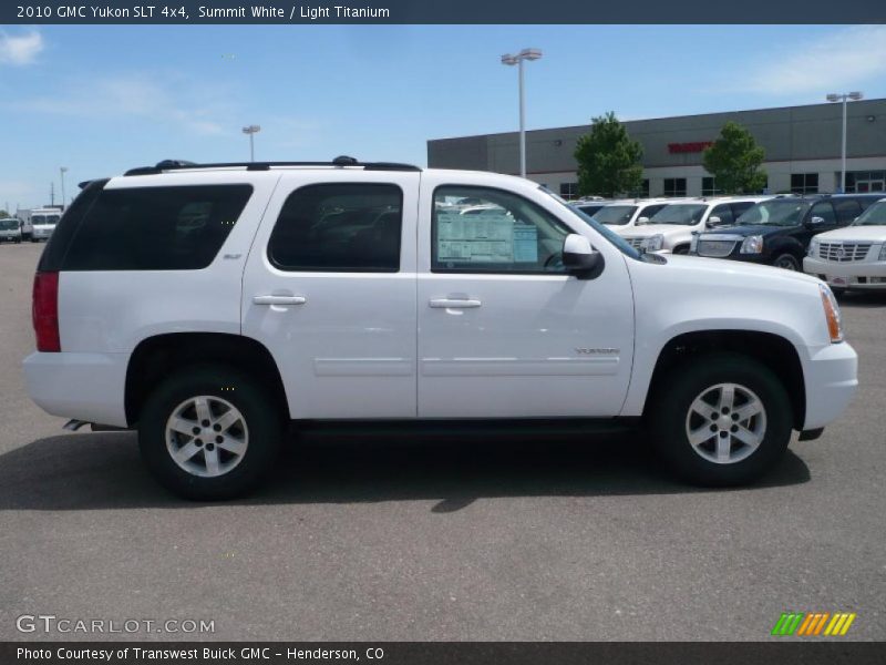 Summit White / Light Titanium 2010 GMC Yukon SLT 4x4