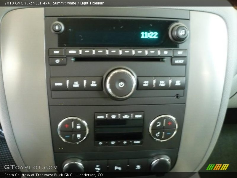 Summit White / Light Titanium 2010 GMC Yukon SLT 4x4