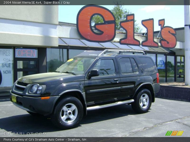 Super Black / Gray 2004 Nissan Xterra SE 4x4