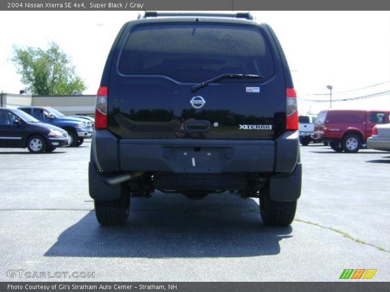 Super Black / Gray 2004 Nissan Xterra SE 4x4