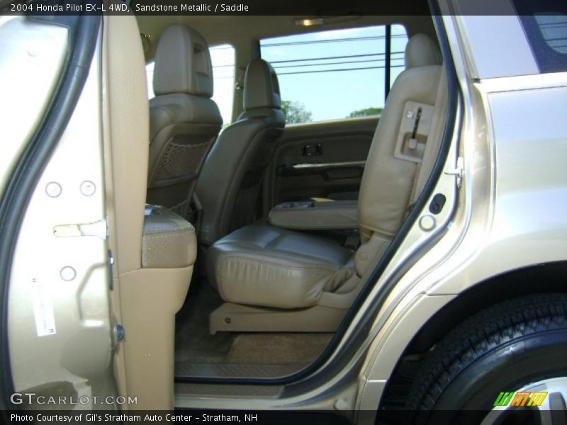 Sandstone Metallic / Saddle 2004 Honda Pilot EX-L 4WD