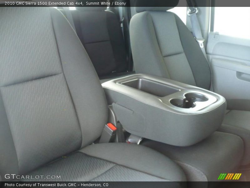 Summit White / Ebony 2010 GMC Sierra 1500 Extended Cab 4x4