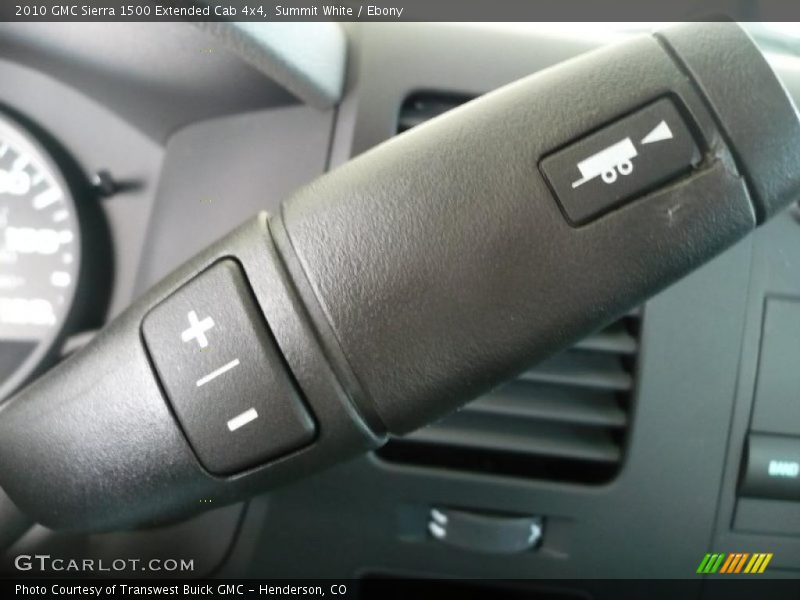 Summit White / Ebony 2010 GMC Sierra 1500 Extended Cab 4x4