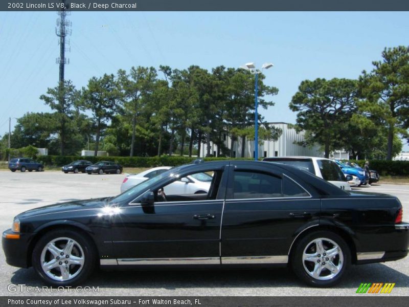 Black / Deep Charcoal 2002 Lincoln LS V8