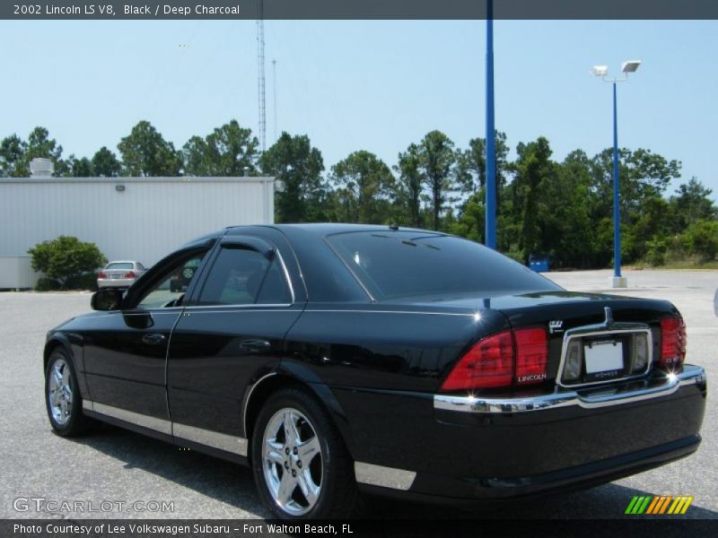 Black / Deep Charcoal 2002 Lincoln LS V8