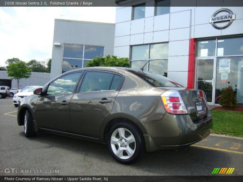 Polished Granite / Beige 2008 Nissan Sentra 2.0