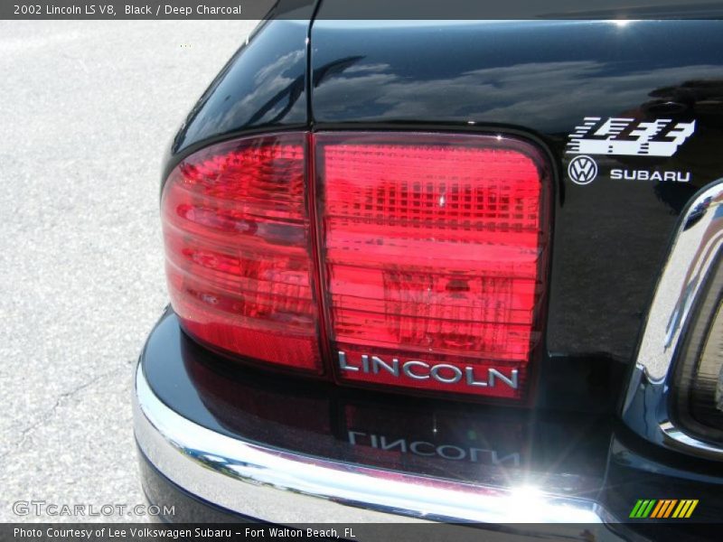 Black / Deep Charcoal 2002 Lincoln LS V8