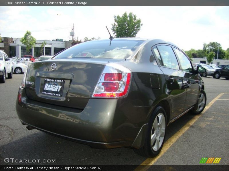 Polished Granite / Beige 2008 Nissan Sentra 2.0