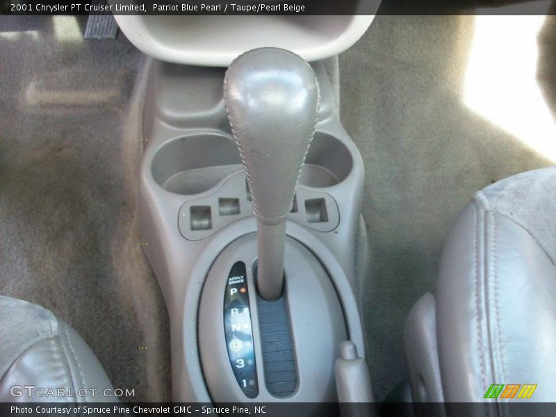 Patriot Blue Pearl / Taupe/Pearl Beige 2001 Chrysler PT Cruiser Limited
