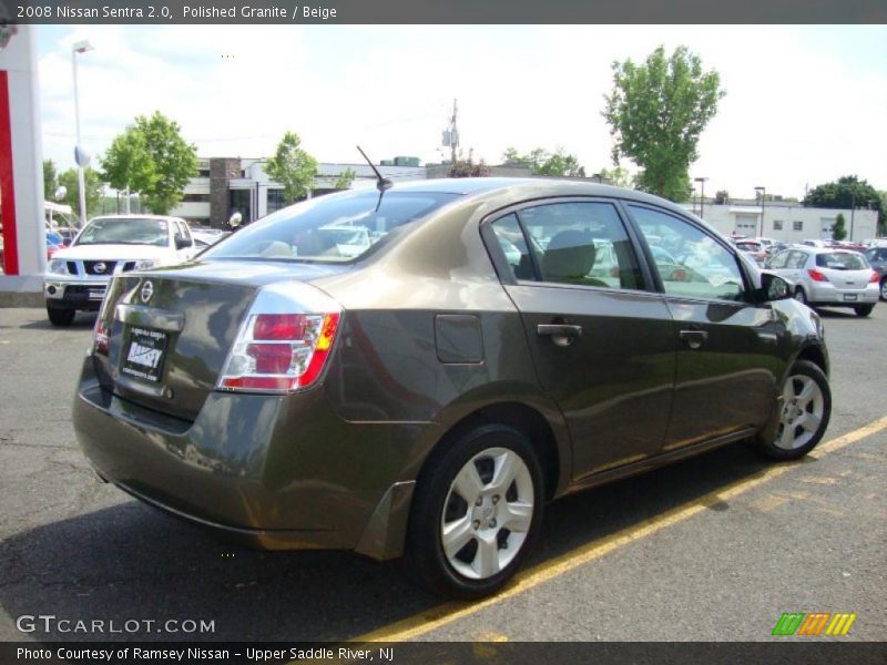 Polished Granite / Beige 2008 Nissan Sentra 2.0