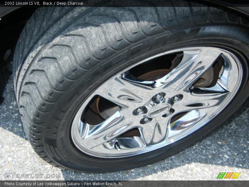 Black / Deep Charcoal 2002 Lincoln LS V8