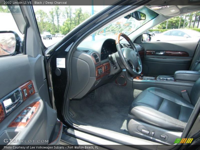 Black / Deep Charcoal 2002 Lincoln LS V8