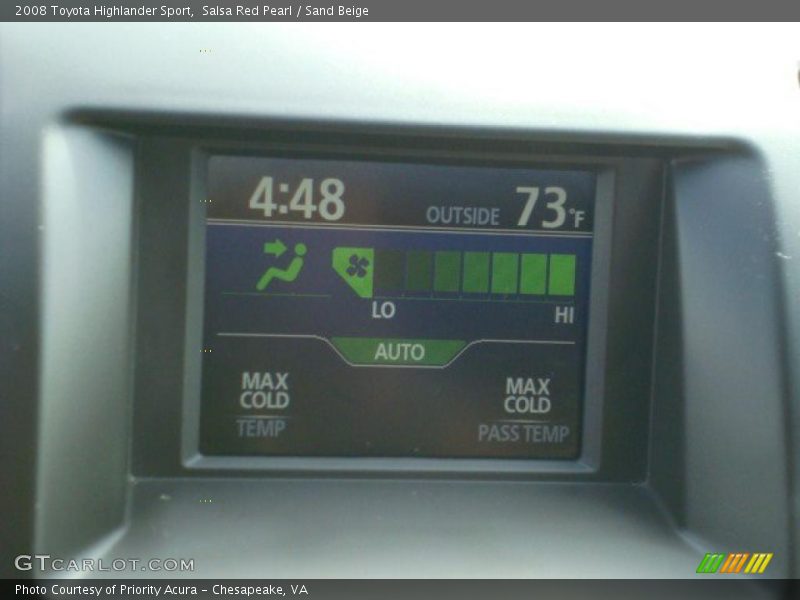 Salsa Red Pearl / Sand Beige 2008 Toyota Highlander Sport