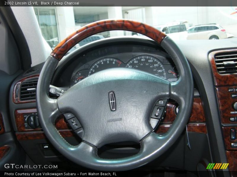Black / Deep Charcoal 2002 Lincoln LS V8