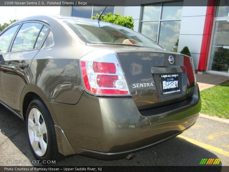 Polished Granite / Beige 2008 Nissan Sentra 2.0