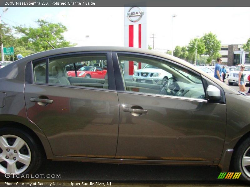 Polished Granite / Beige 2008 Nissan Sentra 2.0