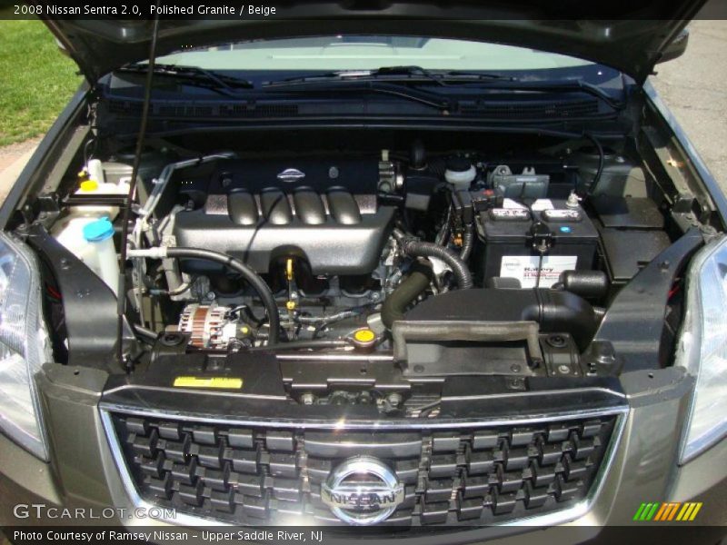 Polished Granite / Beige 2008 Nissan Sentra 2.0