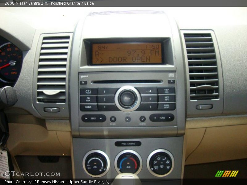 Polished Granite / Beige 2008 Nissan Sentra 2.0