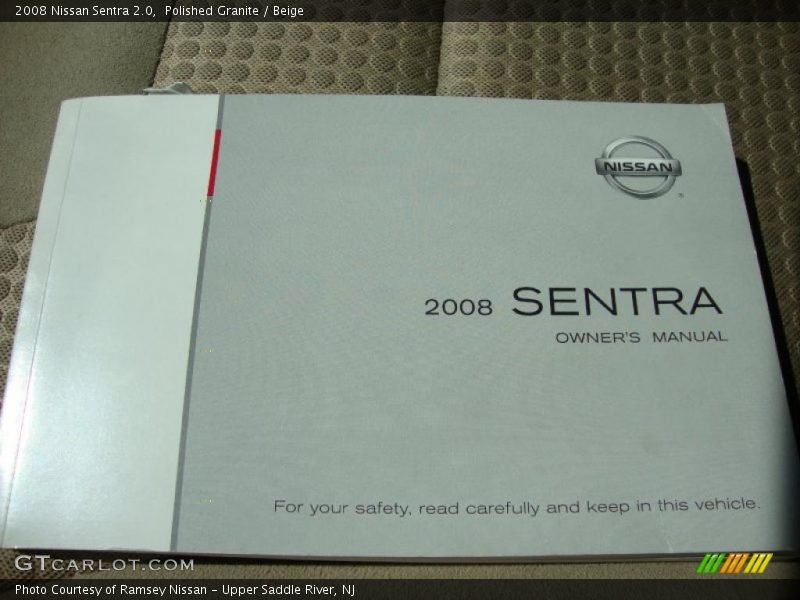 Polished Granite / Beige 2008 Nissan Sentra 2.0