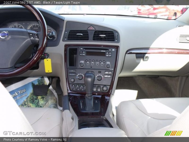 Black / Taupe/Light Taupe 2007 Volvo S60 2.5T AWD
