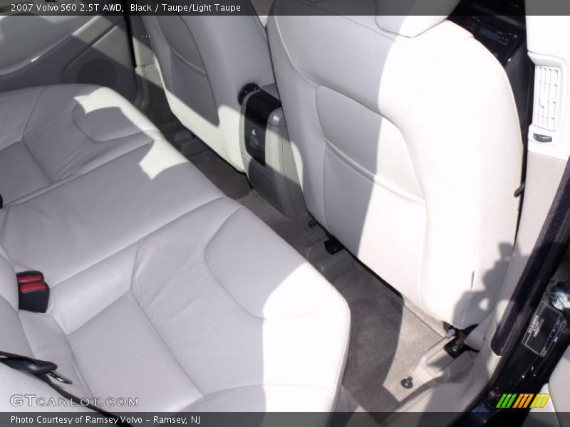 Black / Taupe/Light Taupe 2007 Volvo S60 2.5T AWD