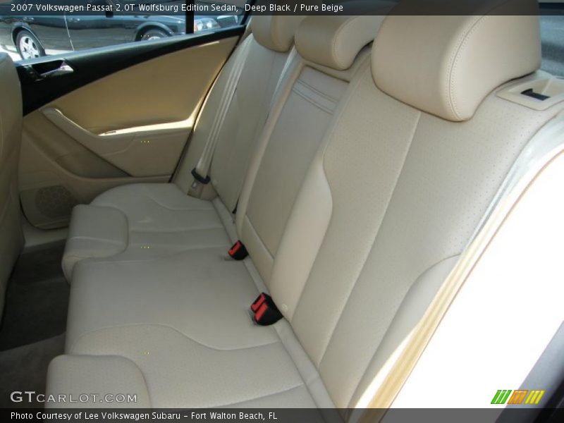 Deep Black / Pure Beige 2007 Volkswagen Passat 2.0T Wolfsburg Edition Sedan